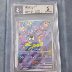 pokemon graded Gastly Beckett 9