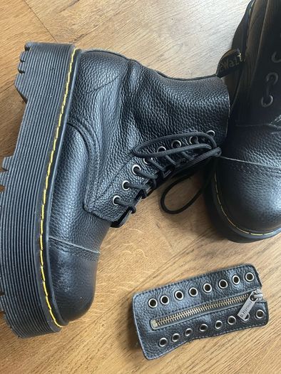 Leather dr martens 1460 boots 5.5