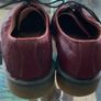 Dr Martens / Docs Size 5 , 1461 Pony Hair Shoes in Cherry Red Colourway 10078 Image 10