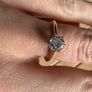 Solitaire Engagement ring 18k Image 2