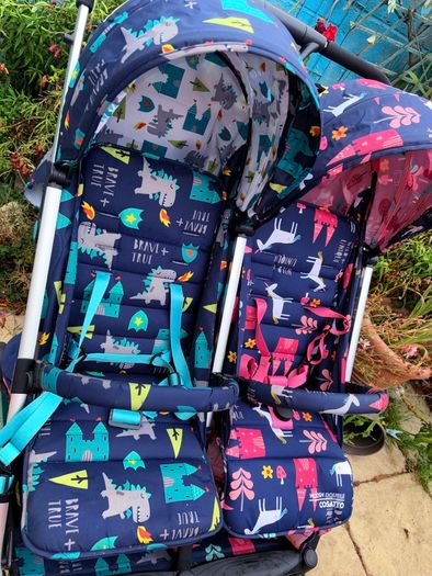 Cosatto double pram