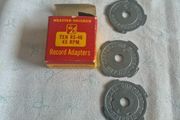 Webster-Chicago Corporation RS-46 Metal 45 RPM Record Adapters