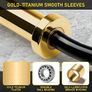 4ft Olympic EZ Curl Bar with Smooth Bushing & Bearing for 2'' Weight Plates, International Barbells for Press, Squat, Deadlift and Multiple Purposes Image 6