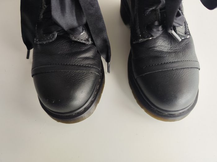 Triumph Aimilita Dr Martens fur fleece lined FL black mid calf boots UK5 EU38