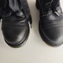Triumph Aimilita Dr Martens fur fleece lined FL black mid calf boots UK5 EU38 Image 3