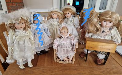 Vintage Ceramic Dolls