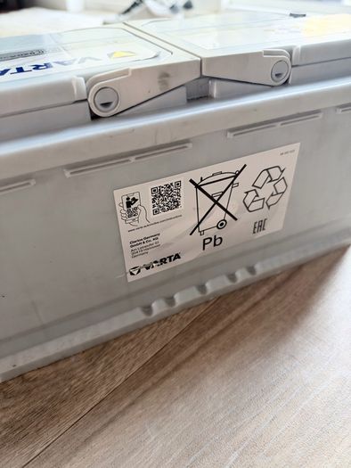 Varta car battery  110ah 920A