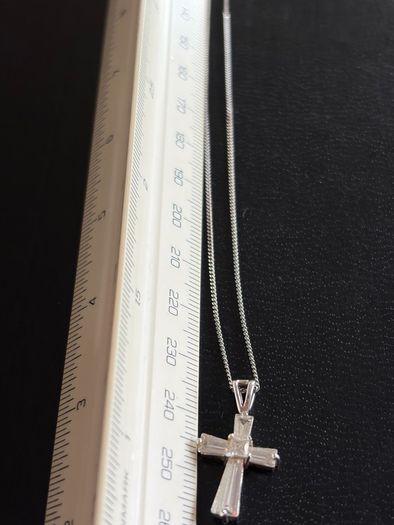 silver necklace