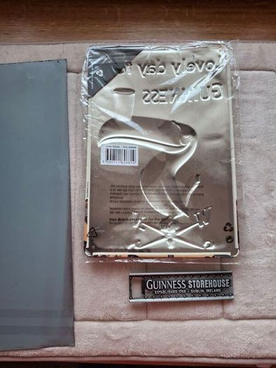 Guinness  Strong Heavy Metal Notice Board or Sign ,  Guinness  Metal Toucan  Sign , Guinness Metal Bottle Opener