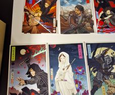 Star Wars Posters - 9 x A4 Posters (Free Postage)