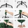 4 FT Alaskan Pine Black/Green/White Christmas Bushy Looking Artificial Tree with Metal Stand Xmas (MULTIPLE SIZES/COLOURS) Image 5