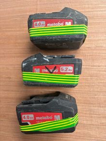 Metabo faulty batteries x3
