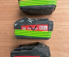 Metabo faulty batteries x3