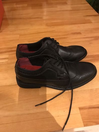 Leather Brogues - Size 4