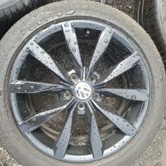17" Genuine Vw Alloys with tyres