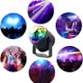 Disco Lights, Gvoo Sound Activated DJ Party Lights Rotating Ball Lights 5W 7 Modes RGB LED Stage Lights with Remote Control for Home Holidays Dance Parties Birthday and Christmas Image 2