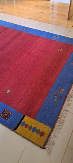 Huge Persian Gabbeh Rug Wool