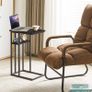NEW SALE | C Shaped End Table, Side Table for Sofa and Bed, Small Coffee Tables Image 3