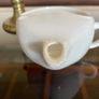 Short Spout Porcelain Vintage Invalid Feeder Cup Image 5