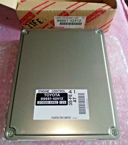 Toyota Rav-4 95-00, Engine Control Ecu 3s-fe ,89661-42412 Genuine New