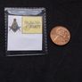 United States : 2015 Lincoln Cent with Masonic Stamp Image 3