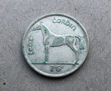 Irish Silver Half Crown