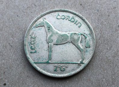 Irish Silver Half Crown
