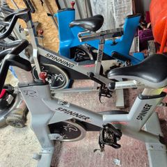 2 spin bikes
