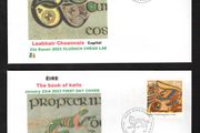 2024 Ireland The Book of Kells Commemorative Stamps PaddyAchill First Day Cover (FDC) with Baile Atha Cliath (Dublin) pictorial cancel