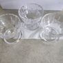 Set of 3 Vintage Cavan Crystal Cut Sundae Bowls Image 8