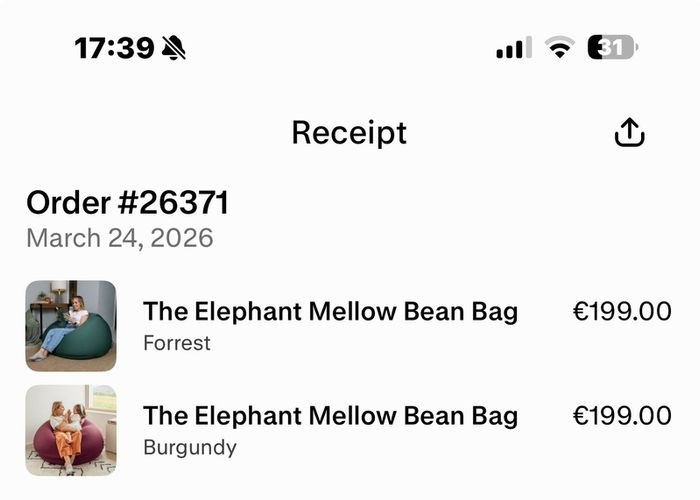 Elephant bean bags