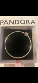 Pandora Moments Heart & Butterfly Bangle
