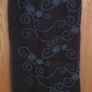 Large Embroidered Wrap Scarf.  Boho Summer Lovely Image 3