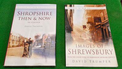 Shropshire Then and Now. Images of Shrewsbury.  Books.
