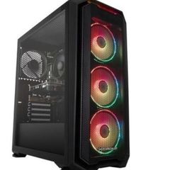 gaming pc  and monitor