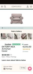 Cover for IKEA Ektorp Armchair