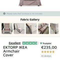 Cover for IKEA Ektorp Armchair