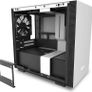 NZXT H210i - Mini-ITX PC Gaming Case - Tempered Glass Side Panel - Integrated RGB Lighting - Steel Construction - White/Black Image 2