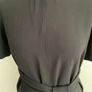 dress bnwt Zara black dress short sleeves with side slits elegant style fits 8/10 Image 7