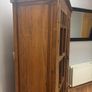 Tall Wood Display Cabinet Image 2