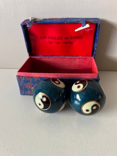 Vintage Chinese Health Exersice Stress Relief Balls