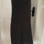 dress black print with back detail size 12 Image 3