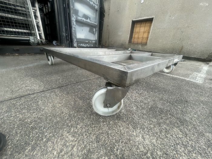 Stainless steel dolly trolleys