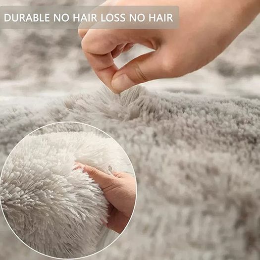 Grey Rugs Living Room Large Faux Fur Rug Soft Modern Shaggy Rugs 2ft X 4ft Multiple Sizes/colours Available (free Postage)