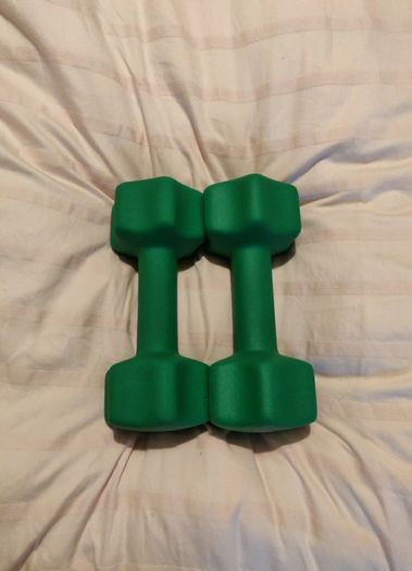 8kg dumbbells pair