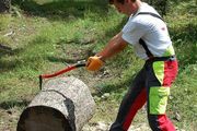 Sappel  | ergonomically curved aluminium handle | 700 mm | Branch tractors | Hand sappel for picking, moving and transporting pieces of wood and tree trunks