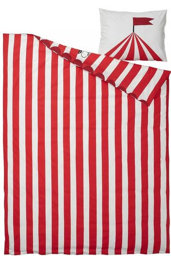Circus stripes Busenkel SINGLE duvet cover and pillowcase