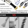 Shower Head and Hose, High Pressure Shower Heads with Hose Set 1.5m Water Saving Universal Handheld Shower Head with 6 Spray Modes Adjustable Power Showerhead for Low Water Pressure (FREE POSTAGE) Image 3