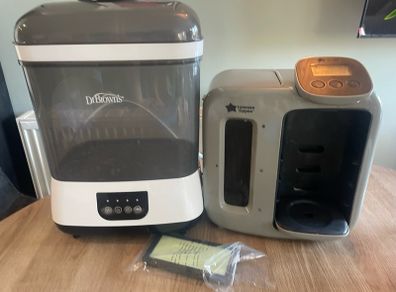 Dr Browns Steraliser & Tommee Tippee Bottle Prep Machine