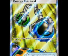 Energy Retrieval 108/086 Ultra Rare Holo Chaos Rising Mega Evolution Pokemon Card